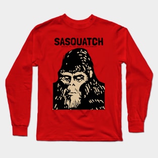 Sasquatch The Legend of Mysterious Creature Long Sleeve T-Shirt